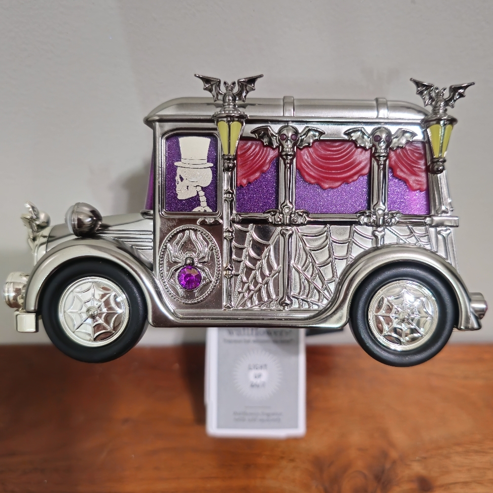 Halloween Wallflower Bath‎ & Body Works Spooky Hearse Projector Night Light NWT